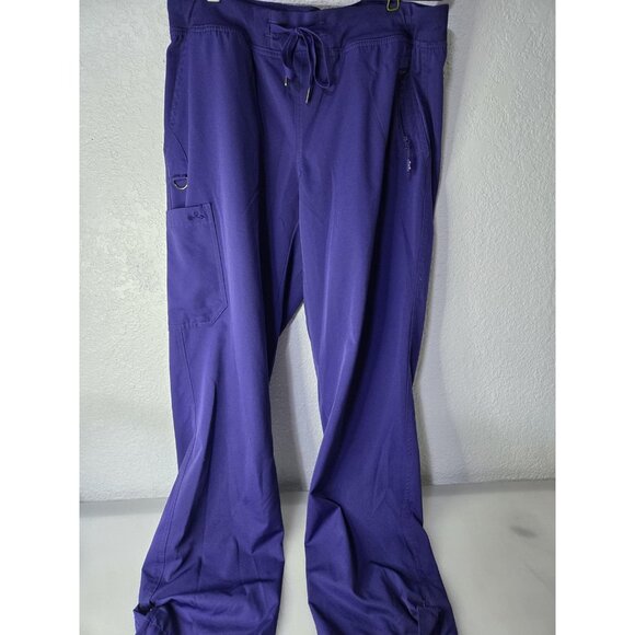 Ava Therese Pants Womens Medium Scrub Cargo Pockets Stretch Drawstring 3018 - Picture 1 of 13